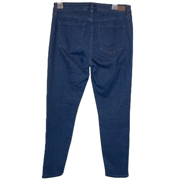 ❌SOLD❌LAUREN‎ RALPH LAUREN Floral Embroidered Skinny Cropped Jeans, 4P - Picture 8 of 12